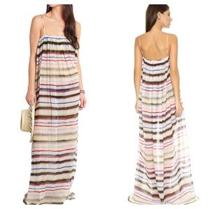 Marysia Swim Striped Multicolor Maxi Coverup